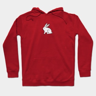 Cute rabbit illustration Hoodie